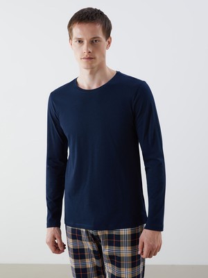 Lc Waikiki Yeni Sezon Bisiklet Yaka Uzun Kollu Erkek Atlet