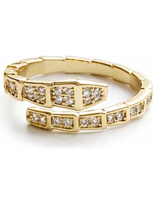 Venüs Design Çelik Yılan Yüzük (Ayarlanabilirdir)