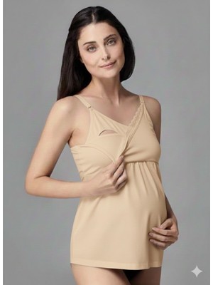 Eros Kadın Pamuklu Açılabilir Emzirme Atleti ERSK510