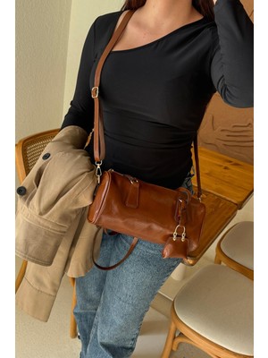 Septemmart Carrie Vintage Charmlı Baget Kadın Çanta