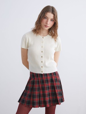 Lc Waikiki Yeni Sezon Bisiklet Yaka Kadın Triko Hırka