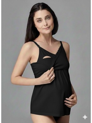 Eros Kadın Pamuklu Açılabilir Emzirme Atleti ERSK510