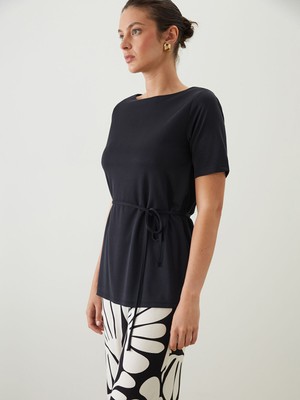 Lc Waikiki Yeni Sezon Bisiklet Yaka Kadın Tişört