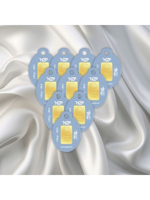 LEVA GOLD 10 Adet 0.50 gr 24 Ayar Nizipli Gram Altın