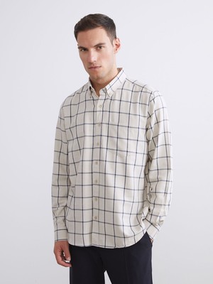 Lc Waikiki Yeni Sezon Regular Fit Uzun Kollu Ekose Erkek Gömlek