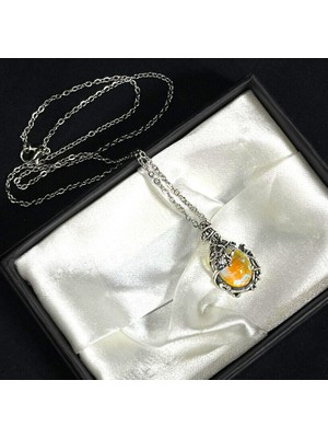 Dükkan Design Magic Mirror Ay Taşı Kolye