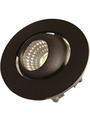 Ack 3W Günışığı LED Spot Armatür (Siyah Kasa)