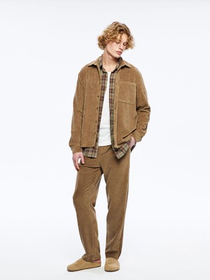 Lc Waikiki Yeni Sezon Rahat Kalıp Kadife Erkek Pantolon