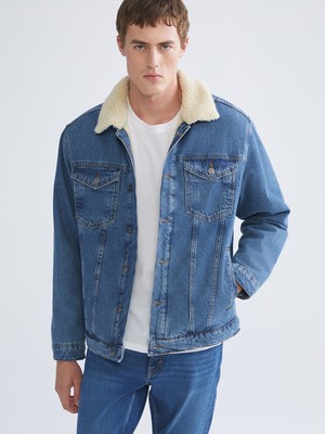 Lc Waikiki Yeni Sezon Standart Kalıp Erkek Jean Ceket