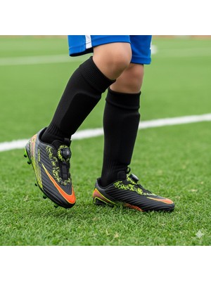 Rungo Laliga Mekanizmalı Akıllı Bağcıklı Çocuk Krampon