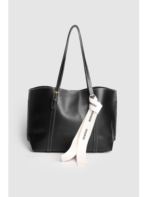 Septemmart Fashion Rivina Çok Gözlü Büyük Boy Kadın Omuz Çantası