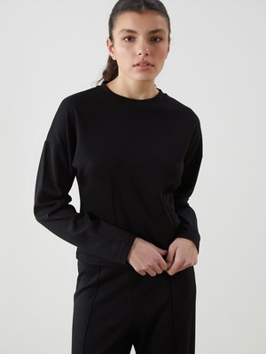 Lc Waikiki Yeni Sezon Bisiklet Yaka Kadın Tişört