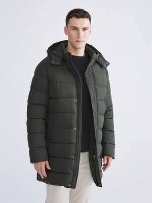 Lc Waikiki Yeni Sezon Standart Kalıp Kapüşonlu Erkek Parka