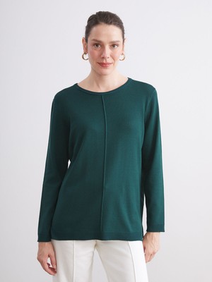 Lc Waikiki Yeni Sezon Bisiklet Yaka Kadın Triko Kazak