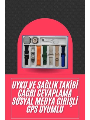 LTG Nova Akıllı Saat Unisex Akıllı Saat Çoklu Kordon Seçeneği Çelik Kordon Plastik Kordon