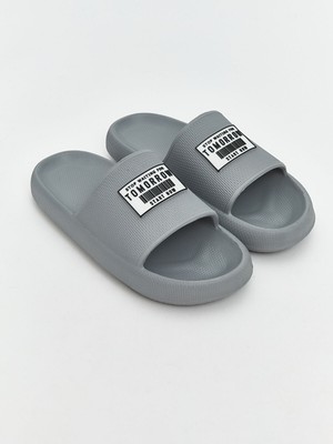 Lc Waikiki Yeni Sezon Tek Bantlı Baskılı Erkek Terlik