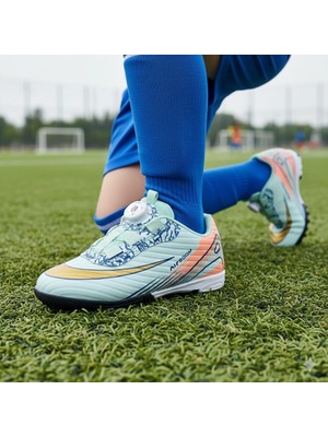 Rungo Laliga Mekanizmalı Akıllı Bağcıklı Çocuk Halı Saha Ayakkabı