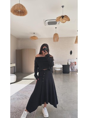 Ales Moda Selanik  Zr Model  Asimetrik Etek