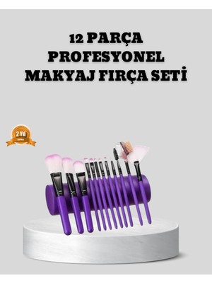 LTG Nova 12 Parça Makyaj Fırça Seti – Profesyonel ve Günlük Kullanıma Uygun
