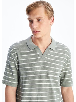 Lc Waikiki Yeni Sezon Polo Yaka Çizgili Erkek Tişört