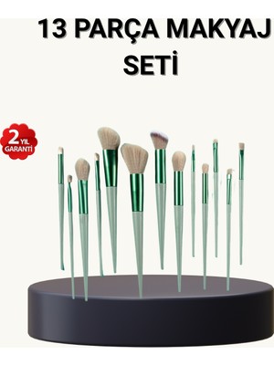 LTG Nova 13’lü Yumuşak Kıllı Makyaj Fırça Seti – Profesyonel Kalite, Hassas Ciltlere Uygun