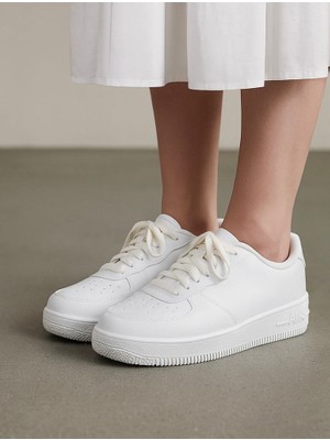 Rungo Air Unisex Bağcıklı Kadın Erkek Spor Sneaker Ayakkabı