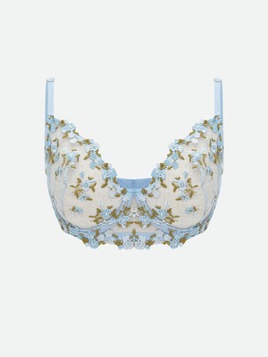 Lc Waikiki Yeni Sezon Balenli Dolgusuz Çiçekli Fantezi Tişört Sütyen