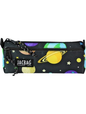 Jacbag Dual Prıme-Çift Bölmeli Üçgen Tip Kalem Kutusu