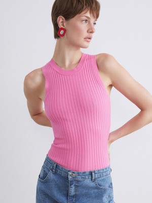 Lc Waikiki Yeni Sezon Bisiklet Yaka Kadın Triko Atlet