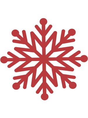 Fuart.Co Kar Tanesi Beyaz Arkaplan Djital Baskı Noel Temalı Poster (Çerçevesiz) Nofu