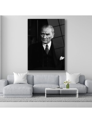 Dekorica Atatürk Cam Tablo
