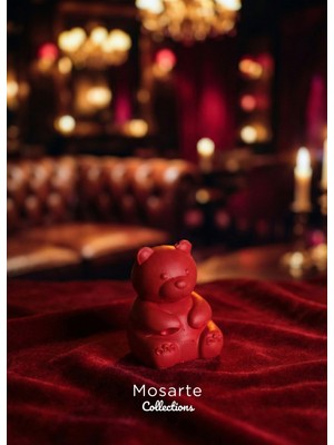 Mosarte Modern Dekoratif Mini Ayı Biblosu - Dekoratif Obje