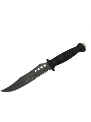 Starseven Sr S008B Lejyoner Tırtıklı Bıçağı 29 cm - Kauçuk Sap, Perçinli