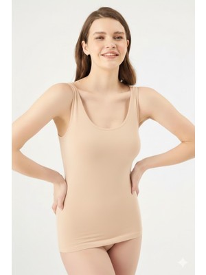 Eros Kadın Pamuklu Kalın Askılı Atlet ERSK611