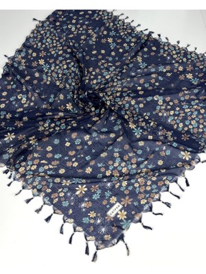 Eripek Sökme Boncuklu Pamuk Tülbent 06113-11