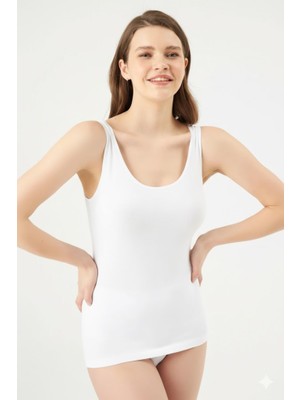 Eros Kadın Pamuklu Kalın Askılı Atlet ERSK611