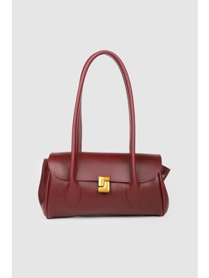 Septemmart Poves Model Kadın Deri Baget Çanta