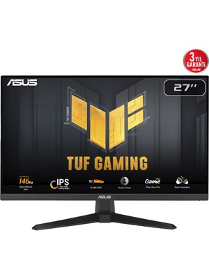 LTG Nova Tuf VG279QE5A 27&amp;quot; 1ms, 146Hz, Full Hd, Dp, Hdmi, Hoparlör, Fast IPS Led, Düşük