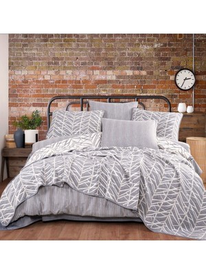 LTG Nova Exclusive Ipliği Boyalı Çeyiz Seti - Lacivert