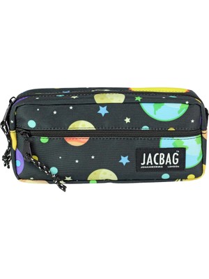 Jacbag Dual Zip-Iki Fermuarlı Kalemkutusu