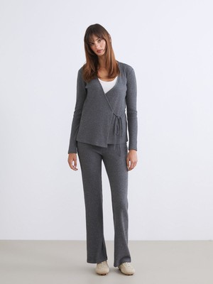 Lc Waikiki Yeni Sezon Beli Lastikli Geniş Paça Kadın Pantolon