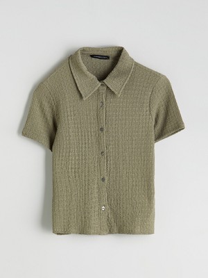 Lc Waikiki Yeni Sezon Dokulu Kadın Gömlek