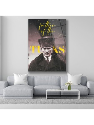 Dekorica Atatürk Cam Tablo