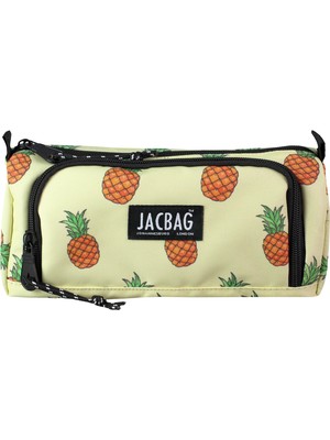 Jacbag Prime Xl-Lastik Ayraçlı Iki Bölmeli Kalem Kutusu