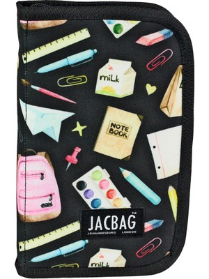 Jacbag Cover -Sert Kapaklı Lastikli Kalem Kutusu
