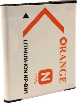 Orange Sony için NP-BN1 Muadili Batarya Pil
