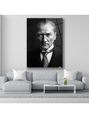 Dekorica Atatürk Cam Tablo