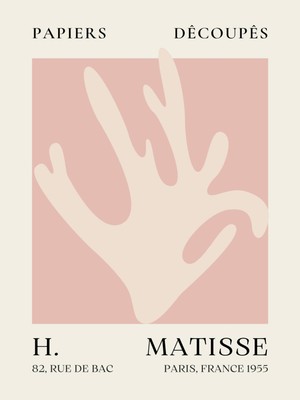 Fuart.Co Matisse Pastel Yosun Matisse Sanat Serisi Dijital Baskı Poster (Çerçevesiz) Mtfu