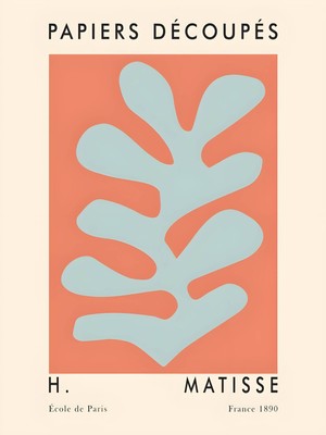 Fuart.Co Matisse Yazın Nabzı Matisse Sanat Serisi Dijital Baskı Poster (Çerçevesiz) Mtfu