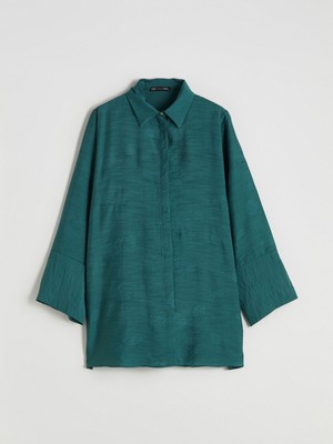 Lc Waikiki Yeni Sezon Desenli Kadın Gömlek Tunik